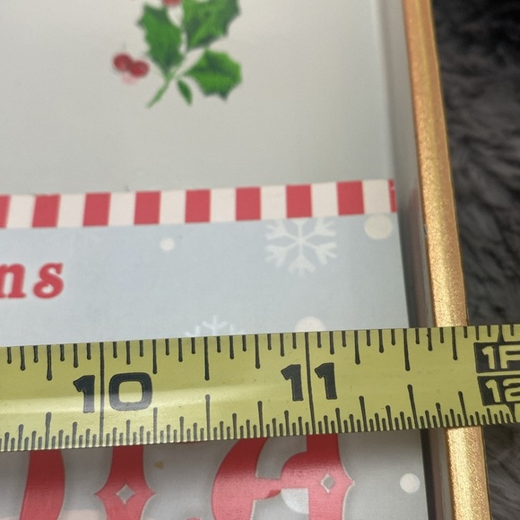 Vintage Lacquerware Tray - Red and White with cute coupon book - Picture 16 of 16